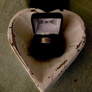 10 Karat Gold Diamond Ring